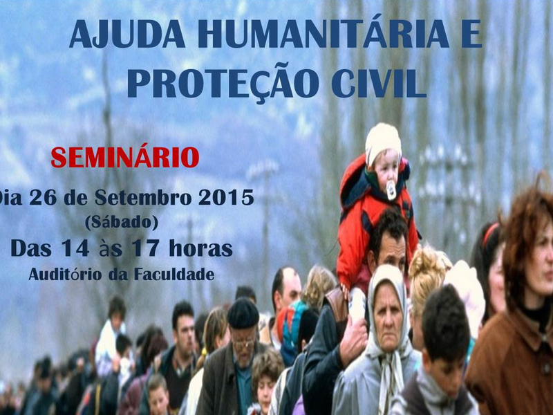 Seminário "Ajuda Humanitária e Proteção Civil"