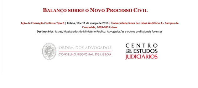 Balanço sobre o Novo Processo Civil