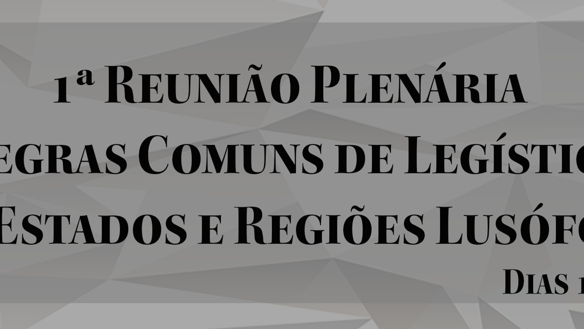 Workshop Regras Comuns de Legística nos Estados e Regiões Lusófonas